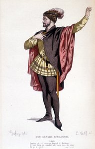 Il personaggio di Carlos nella commedia Don Sanche d