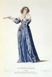 Il personaggio di Celidee nella commedia La galerie du palais ou l