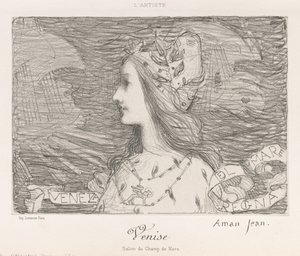 Venezia, 1892 da Edmond François Aman Jean