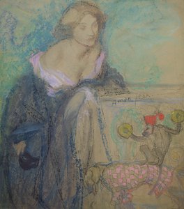 Donna con la maschera