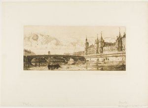 Pont-au-Change, Parigi da Edmond Gosselin