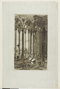 La Galleria di Notre-Dame, Parigi da Edmond Gosselin