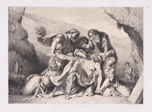 Pietà, 1852 da Edmond Hédouin