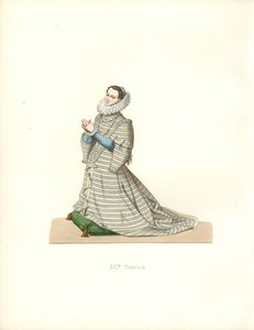 Arciduchessa Isabel Clara Eugenia (1566-1633) da Edmond Lechevallier Chevignard