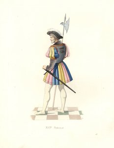Guardia del corpo di Francesco I da Edmond Lechevallier Chevignard