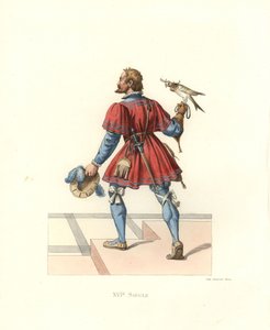 Falconiere di Francesco I da Edmond Lechevallier Chevignard