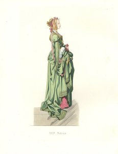 Dama di compagnia fiamminga