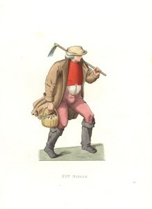 Lavoratore francese da Edmond Lechevallier Chevignard