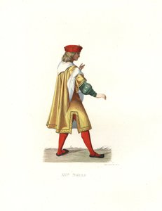 Mercante francese da Edmond Lechevallier Chevignard
