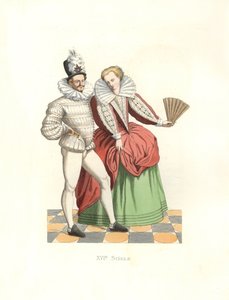 Nobili francesi alla corte di Enrico III (1574-1589) da Edmond Lechevallier Chevignard