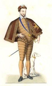 Re Enrico III di Francia (1551-1589), con la collana dell