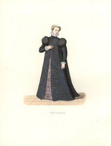 Nobile donna di Lorena da Edmond Lechevallier Chevignard