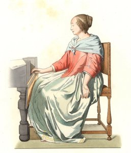 Donna di qualità, Olanda da Edmond Lechevallier Chevignard