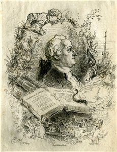 Ritratto di Elie Catherine Freron (1718 -1776) da Edmond Morin