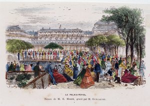 Il Palazzo Reale - disegno di Morin da Edmond Morin