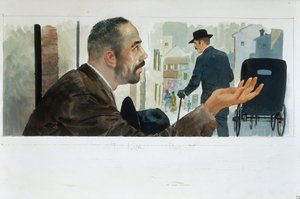 La piccola vedetta lombarda, da Cuore, di Edmondo De Amicis, disegno