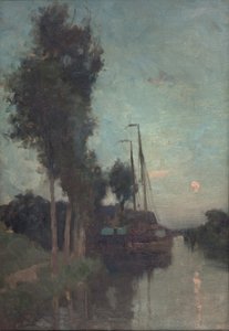 Sera in Olanda (olio su tela) da Edmund Aubrey Hunt