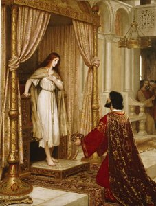 Un re e una mendicante, 1898 da Edmund Blair Leighton
