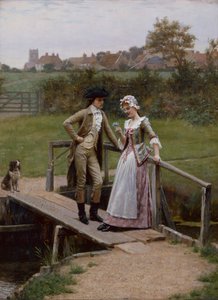 Non ti scordar di me da Edmund Blair Leighton