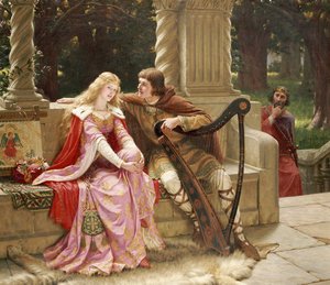 La fine della canzone da Edmund Blair Leighton
