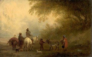 Zingari che smontano il campo