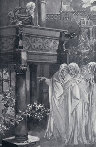 Illustrazione per il Faust di Goethe da Edmund Bruning