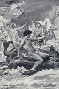 Illustrazione per il Faust di Goethe da Edmund Bruning
