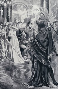 Illustrazione per il Faust di Goethe da Edmund Bruning