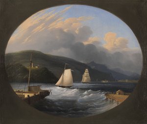 Cornwall Landing, Hudson River da Edmund C. Coates