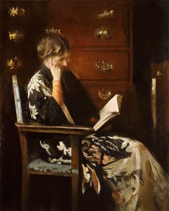 Maria che legge da Edmund Charles Tarbell