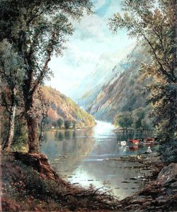 Scena nei Catskills da Edmund Darch Lewis