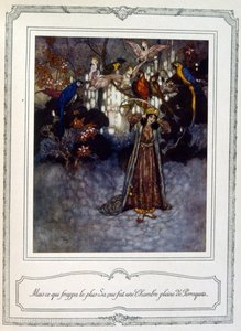 La Bella e la Bestia da Edmund Dulac