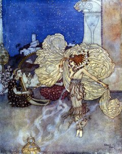 Principessa Salomè, Principessa Ebrea. Illustrazione di Edmund Dulac da Edmund Dulac