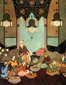 La stanza dei frutti, Sinbad il marinaio da Edmund Dulac