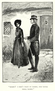Illustrazione per Jane Eyre di Charlotte Bronte da Edmund Henry Garrett