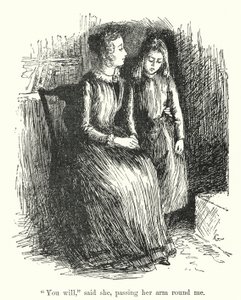 Illustrazione per Jane Eyre di Charlotte Bronte da Edmund Henry Garrett
