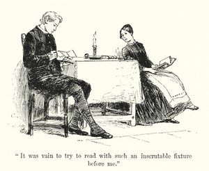 Illustrazione per Jane Eyre di Charlotte Bronte da Edmund Henry Garrett