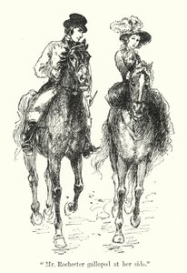 Illustrazione per Jane Eyre di Charlotte Bronte da Edmund Henry Garrett