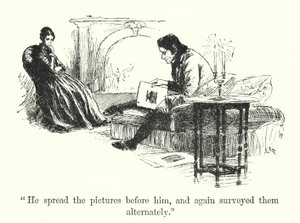 Illustrazione per Jane Eyre di Charlotte Bronte da Edmund Henry Garrett
