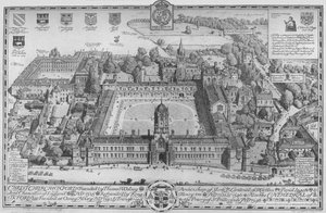Christchurch, Oxford, 1916 da Edmund Hort New
