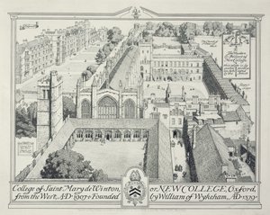Il Collegio di Santa Maria de Winton o New College, 1928