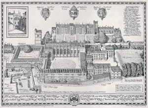 Il Collegio di Santa Maria di Winchester o New College, 1928 da Edmund Hort New