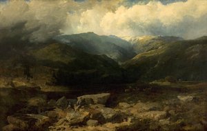 Caccia al cervo nelle Highlands, un colpo silenzioso, 1860 da Edmund John Niemann