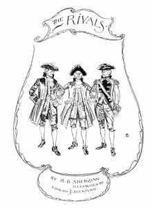 Illustrazione per I rivali di Sheridan (incisione)