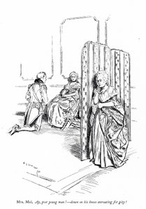 Illustrazione per I rivali di Sheridan (incisione) da Edmund Joseph (after) Sullivan