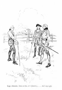 Illustrazione per I rivali di Sheridan (incisione)