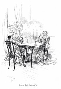 Illustrazione per La scuola della maldicenza di Sheridan (incisione) da Edmund Joseph (after) Sullivan