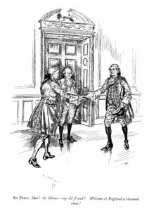 Illustrazione per La scuola della maldicenza di Sheridan (incisione) da Edmund Joseph (after) Sullivan
