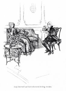 Illustrazione per La scuola della maldicenza di Sheridan (incisione) da Edmund Joseph (after) Sullivan