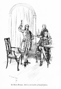 Illustrazione per La scuola della maldicenza di Sheridan (incisione) da Edmund Joseph (after) Sullivan